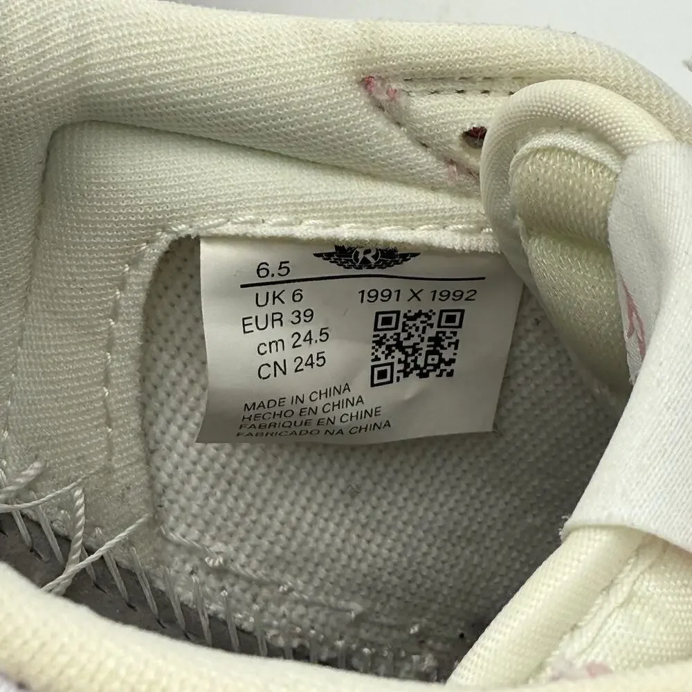 Reves Sport Sneakers AJ1 Women’s 8 Paris Air KIY '85 Low Pink Rose Mens 6.5 EUC